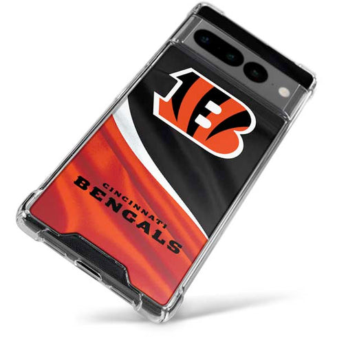 NFL Cincinnati Bengals Google Pixel 7 Pro Clear Case